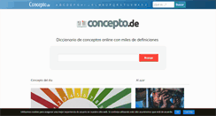 Desktop Screenshot of concepto.de
